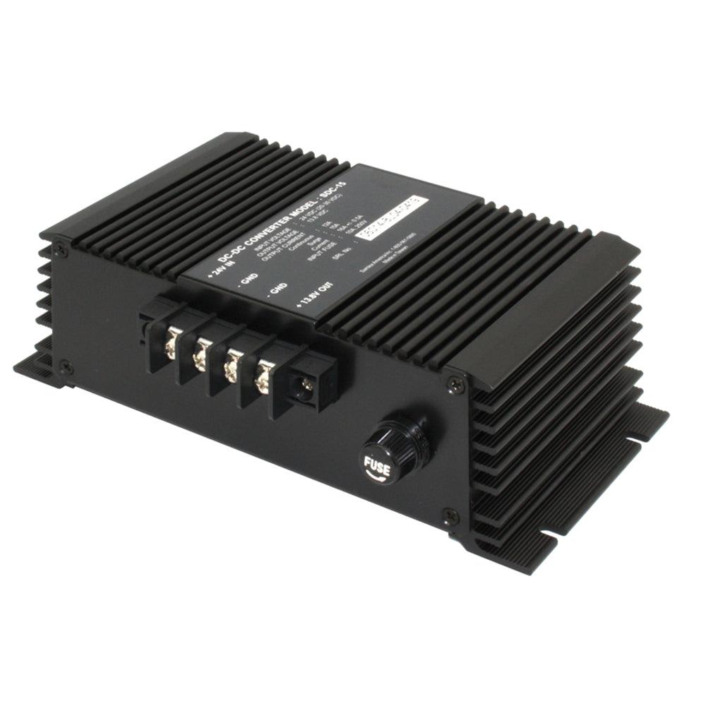 Samlex 12A Non-Isolated Step-Down 24VDC-12VDC Converter - Heavy Duty Applications - Boat Gear USA