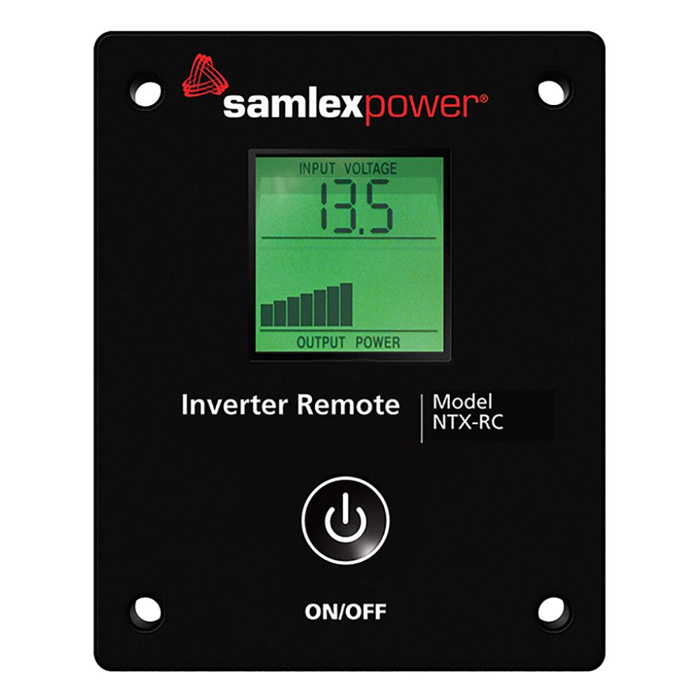 Samlex NTX-RC Remote Control w/LCD Screen f/NTX Inverters - Boat Gear USA