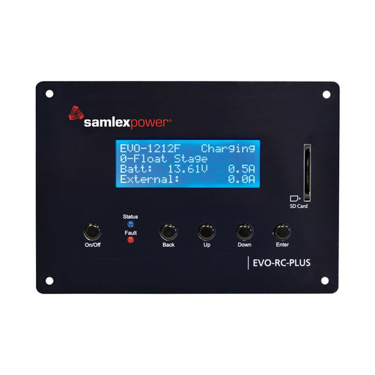 Samlex Programmable Remote Control f/Evolution™ F Series Inverter/Charger - Optional - Boat Gear USA