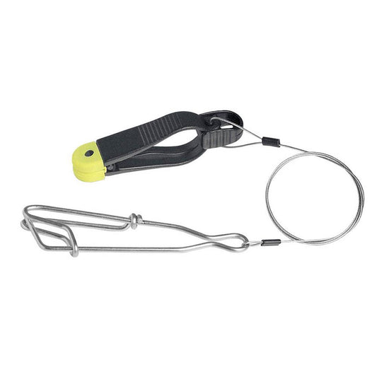 Scotty 1183 Mini Power Grip Plus - 30" Wire Leader w/Stacking & Self-Locating Snap - Boat Gear USA