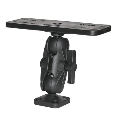 Scotty 163 1.5" Ball Mount w/Fishfinder & Universal Mounting Plate - Boat Gear USA