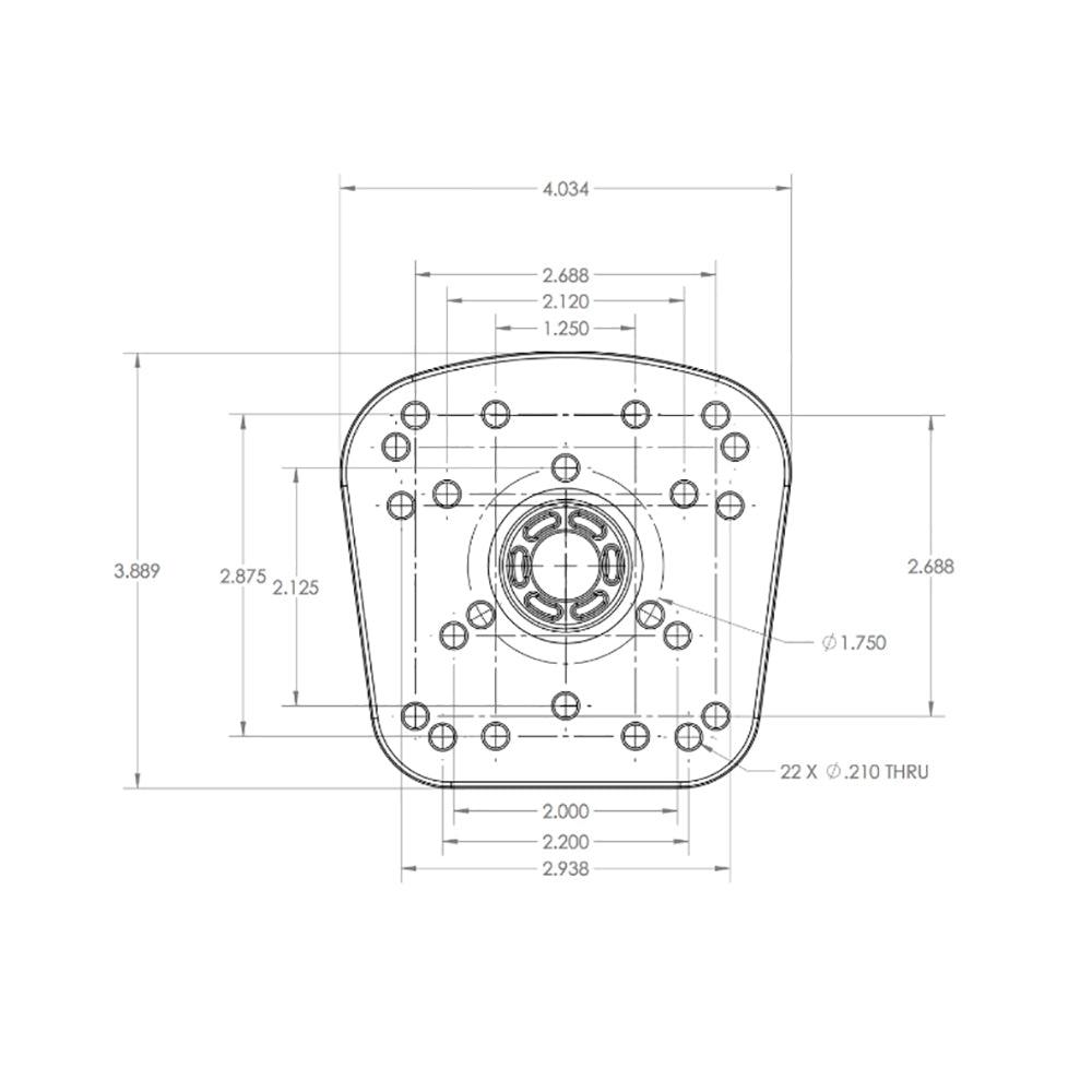 Scotty 368 Universal Sounder Mount - Boat Gear USA