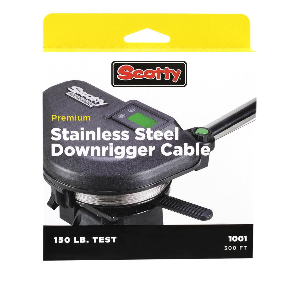 Scotty 400ft Premium Stainless Steel Replacement Cable - Boat Gear USA