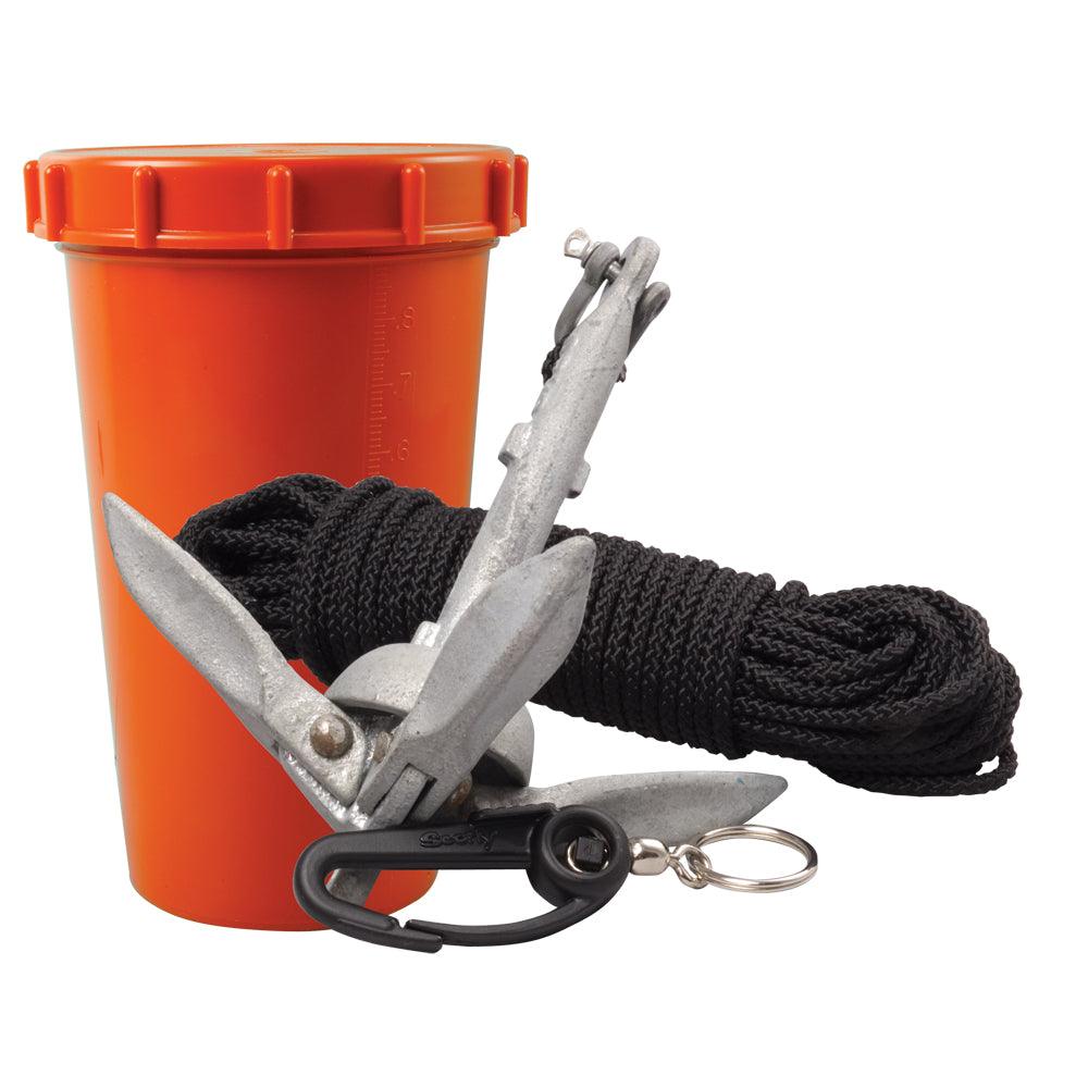 Scotty Anchor Kit - 1.5lbs Anchor & 50' Nylon Line - Boat Gear USA