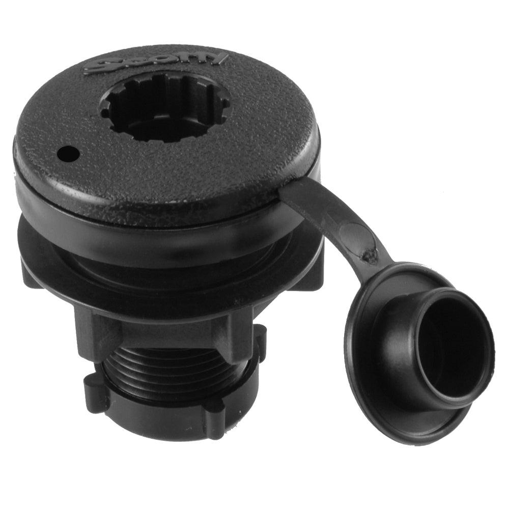 Scotty Compact Threaded Round Deck Mount - Boat Gear USA