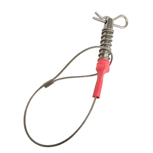 Sea Catch TR3 Spring Loaded Safety Pin - 1/4" Shackle - Boat Gear USA