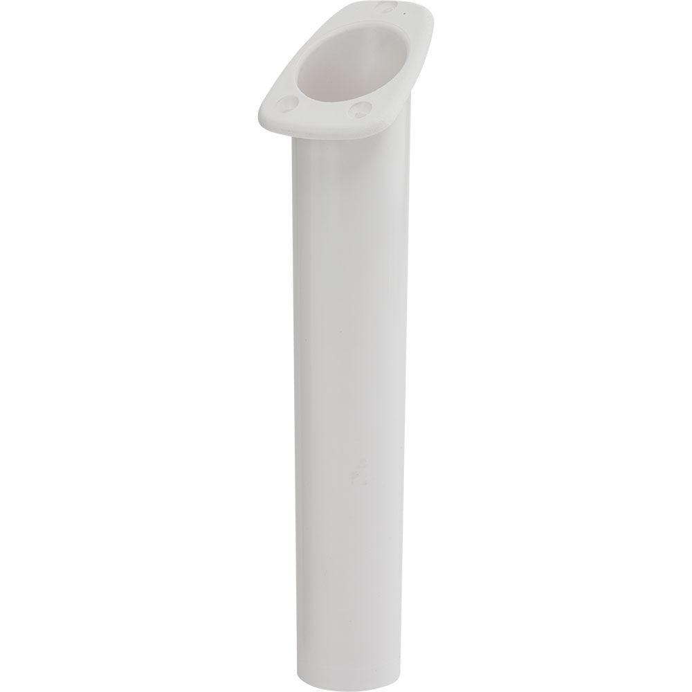 Sea-Dog Narrow Gunnel Flush Mount Rod Holder - White - Boat Gear USA