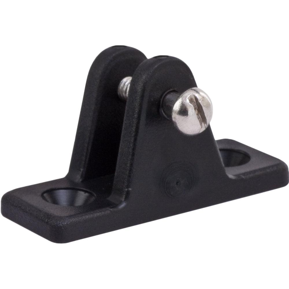 Sea-Dog Nylon Angled Deck Hinge - Black - Boat Gear USA