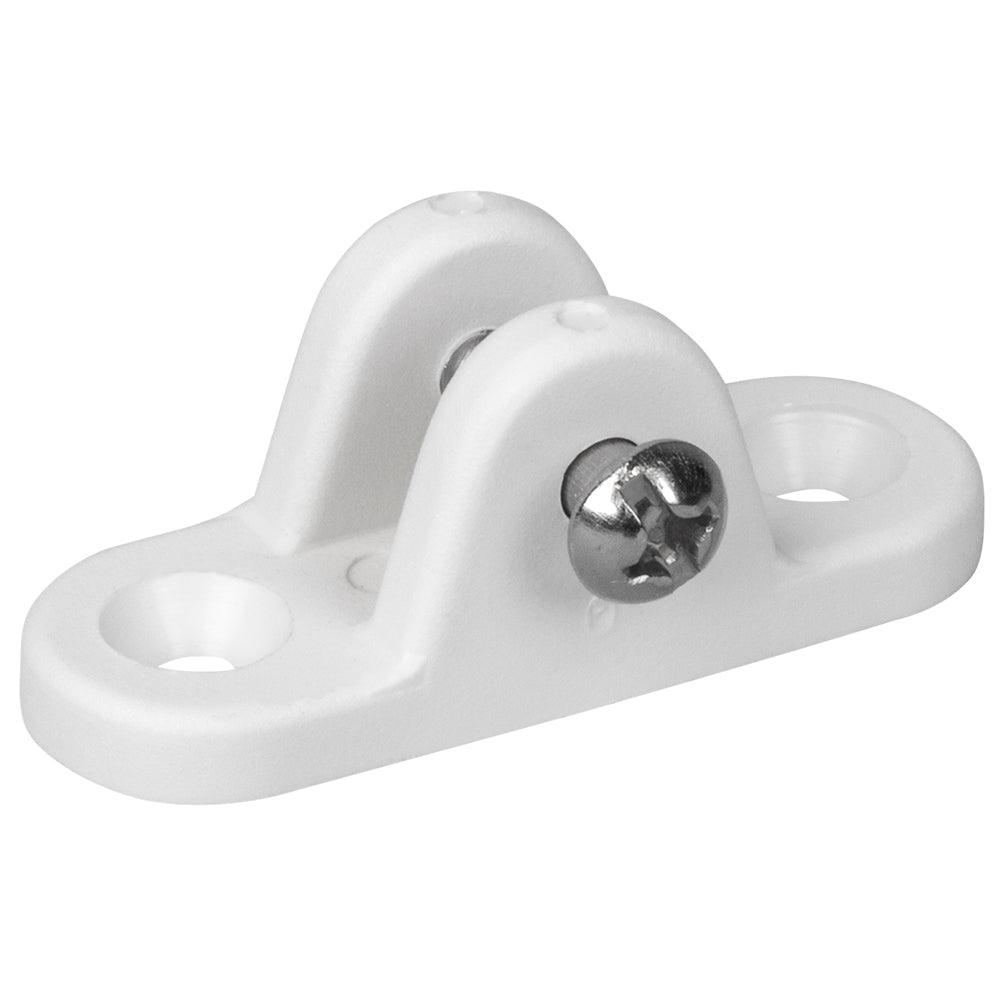 Sea-Dog Nylon Small Deck Hinge - White - Boat Gear USA