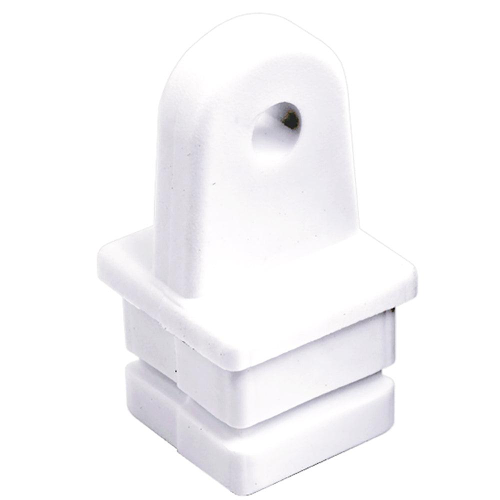 Sea-Dog Nylon Square Tube Top Insert - White - 1" - Boat Gear USA