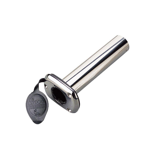 Sea-Dog Stainless Steel Flush Mount Rod Holder w/Cap - 90° - Boat Gear USA