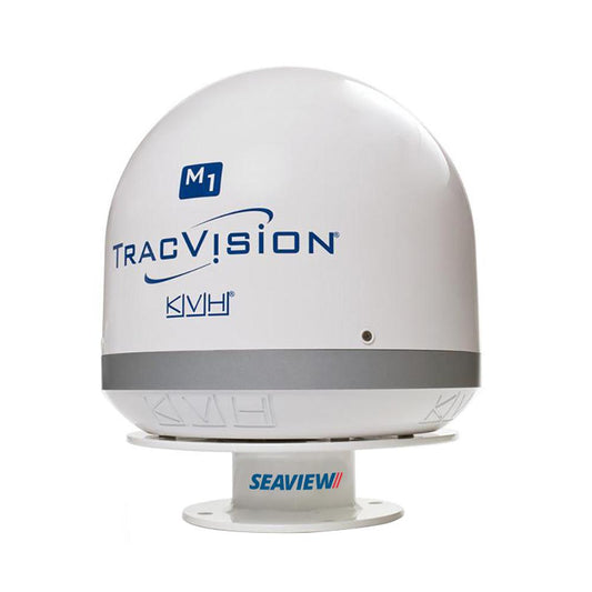 Seaview 3" Low Profile Satdome Mount f/KVH M1/M1DX/TV1, Intellian i1 & i2, Raymarine 33STV - Boat Gear USA