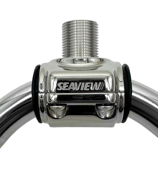 Seaview SVRCL1 Stainless Steel Rail Antenna rail Mount for - Boat Gear USA