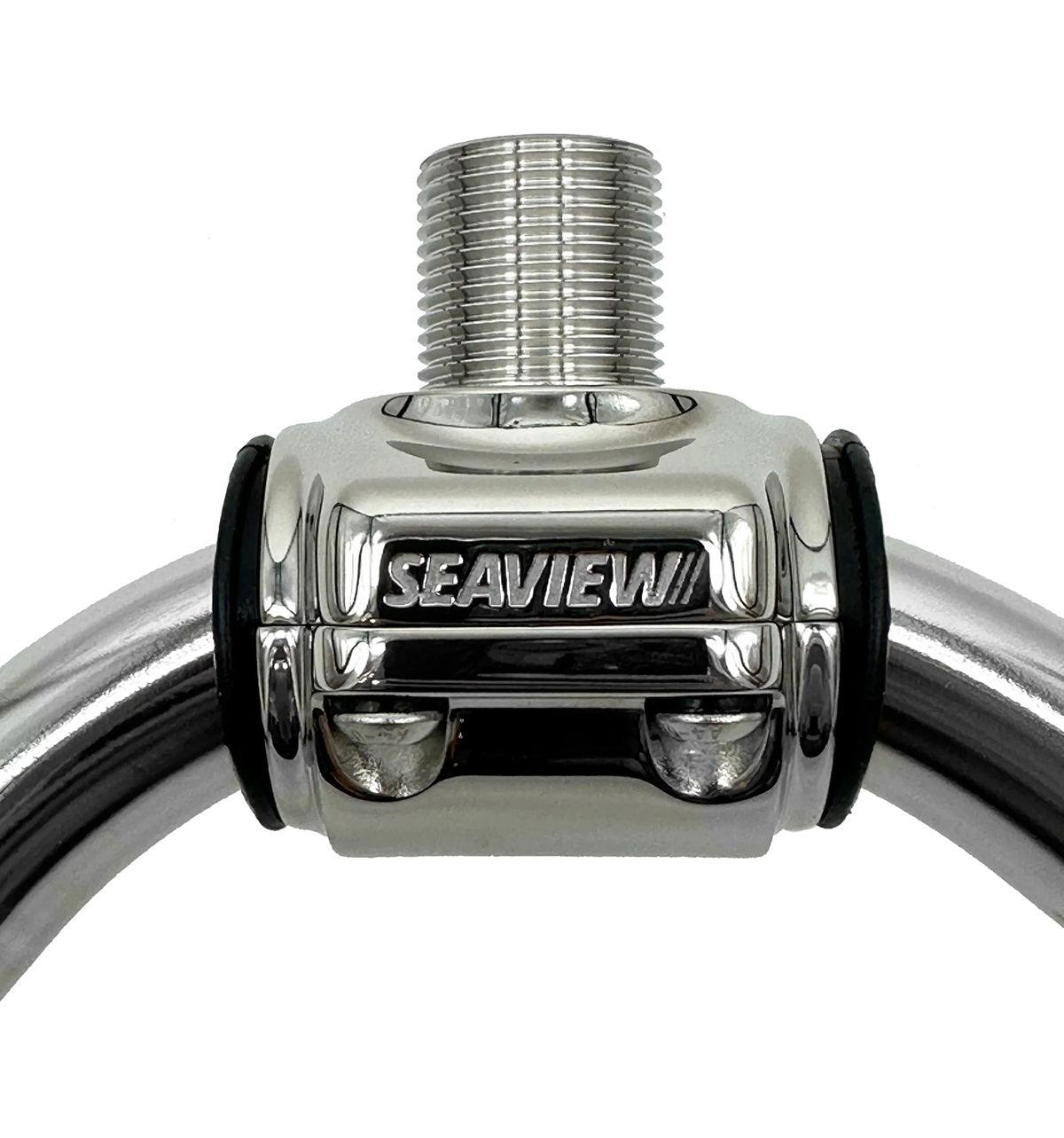 Seaview Svrcl1 Stainless Steel Rail Antenna Rail Mount For - Boat Gear USA