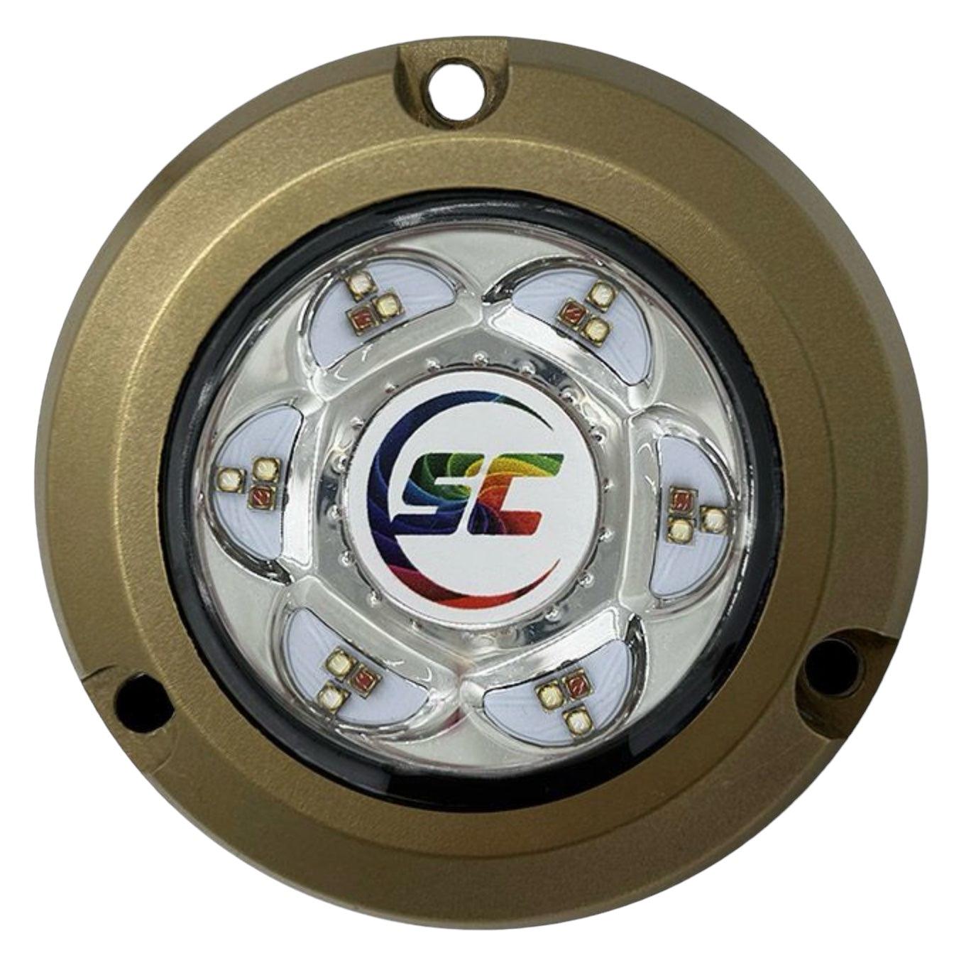 Shadow Caster SC2 Underwater LED Light Color Changing 12v Bronze Surface Mount - Boat Gear USA