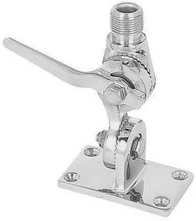 Shakespeare 4187-hd Heavy Duty Stainless Steel Ratchet Mount - Boat Gear USA