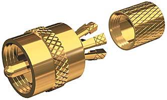 Shakespeare Pl259cpg Connector Gold Plated - Boat Gear USA