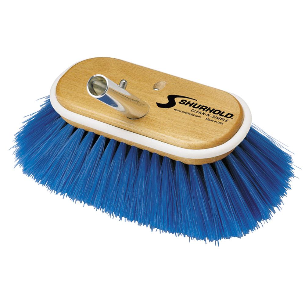 Shurhold 6" Nylon Extra Soft Bristles Deck Brush - Boat Gear USA