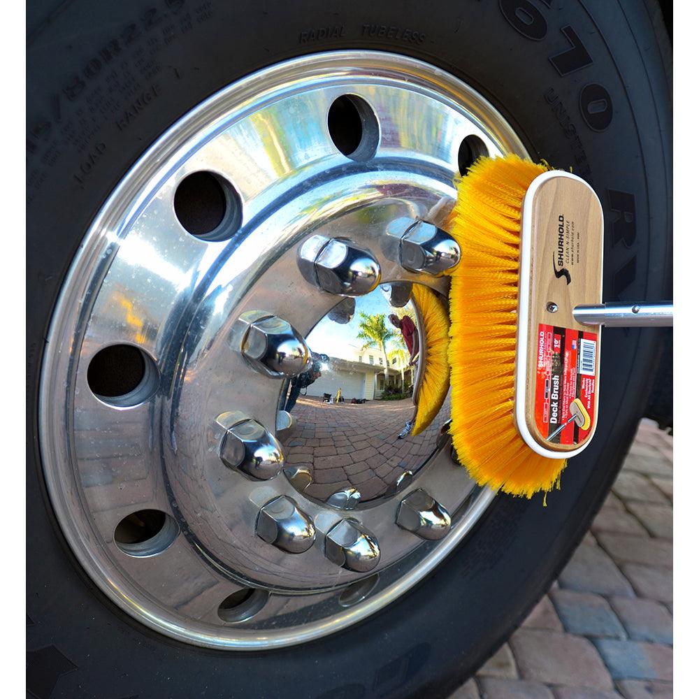 Shurhold 6" Polystyrene Soft Bristles Deck Brush - Boat Gear USA