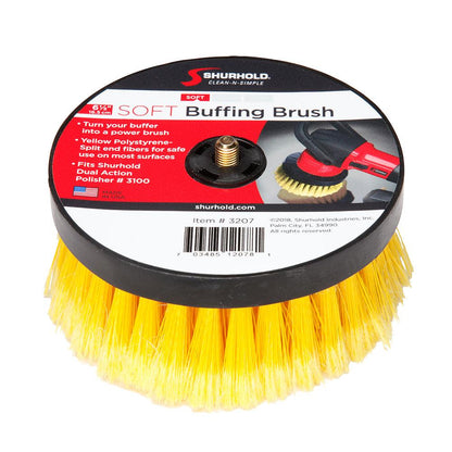 Shurhold 6-½" Soft Brush f/Dual Action Polisher - Boat Gear USA