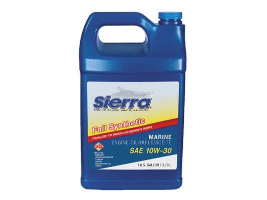SIERRAMARINE - 10W30 SYNTHETIC OIL - GAL - 18-9690-3 - Boat Gear USA