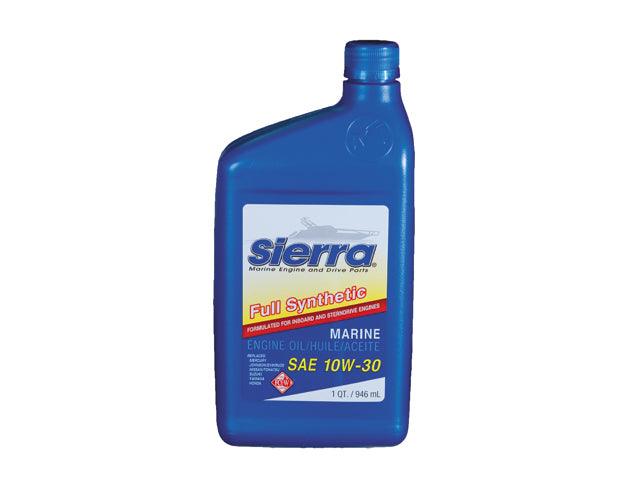 SIERRAMARINE - 10W30 SYNTHETIC OIL - QT - 18-9690-2 - Boat Gear USA