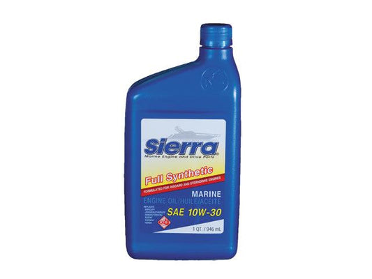 SIERRAMARINE - 10W30 SYNTHETIC OIL - QT - 18-9690-2 - Boat Gear USA
