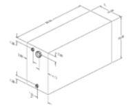 SIERRAMARINE - 19 GALLON WATER TANK (DROP SHIP ONL - WT1901 - Boat Gear USA