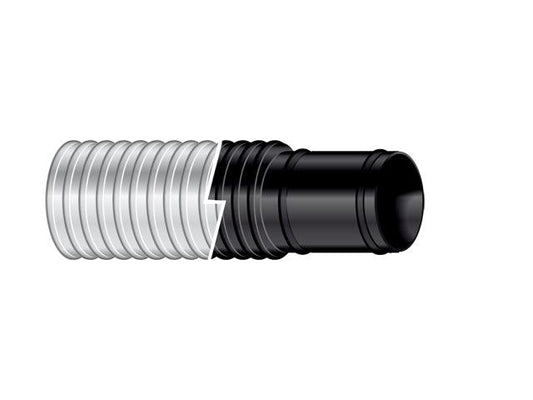 SIERRAMARINE - 3/4' BILGEFLEX 50' R/O CTN. BLK. - 16-120-0346B - Boat Gear USA