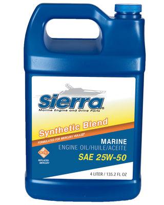 SIERRAMARINE - 4 LITER 25W-50 FC-W - 18-9552-3 - Boat Gear USA