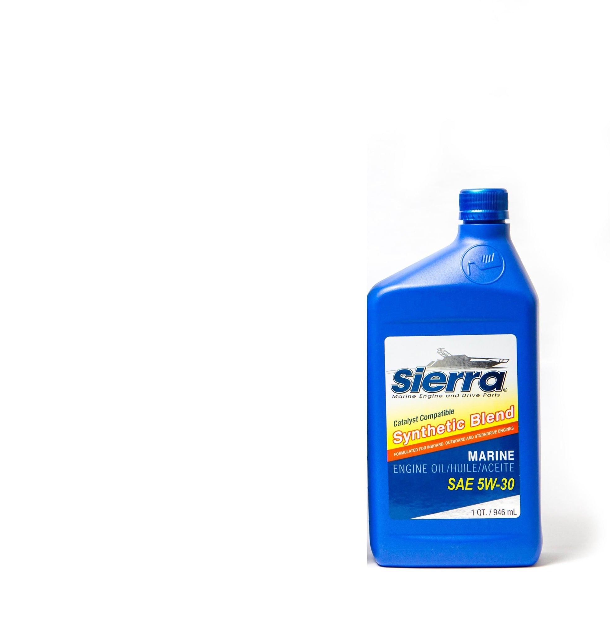 SIERRAMARINE - 5W-30 SEMI-SYNTHETIC FC-WCAT (QT) - 18-9555-2 - Boat Gear USA