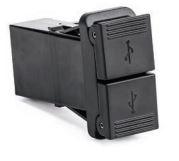 SIERRAMARINE - DUAL PORT USB 2.0 CHARGER SQUARE D - AP10020 - Boat Gear USA