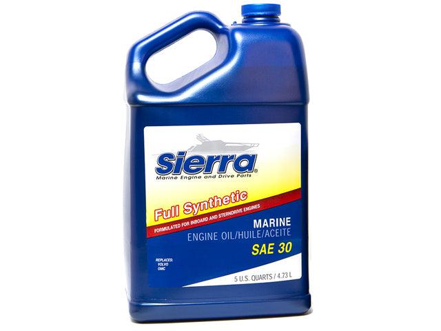 SIERRAMARINE - FULL SYNTHETIC ENGINE OIL SAE 30 - - 18-9410-4 - Boat Gear USA