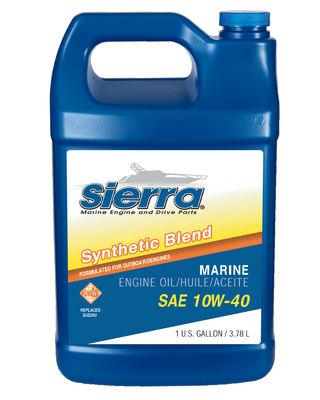 SIERRAMARINE - GALLON 10W-40 FC-W SEMI SYN - 18-9551-3 - Boat Gear USA