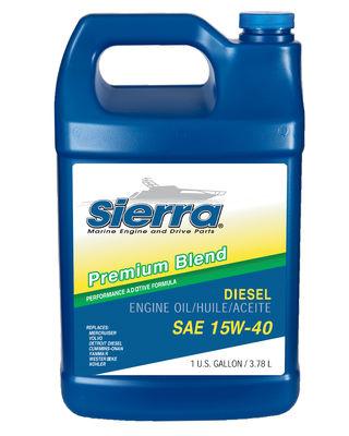 SIERRAMARINE - GALLON 15W-40 DIESEL - 18-9553-3 - Boat Gear USA