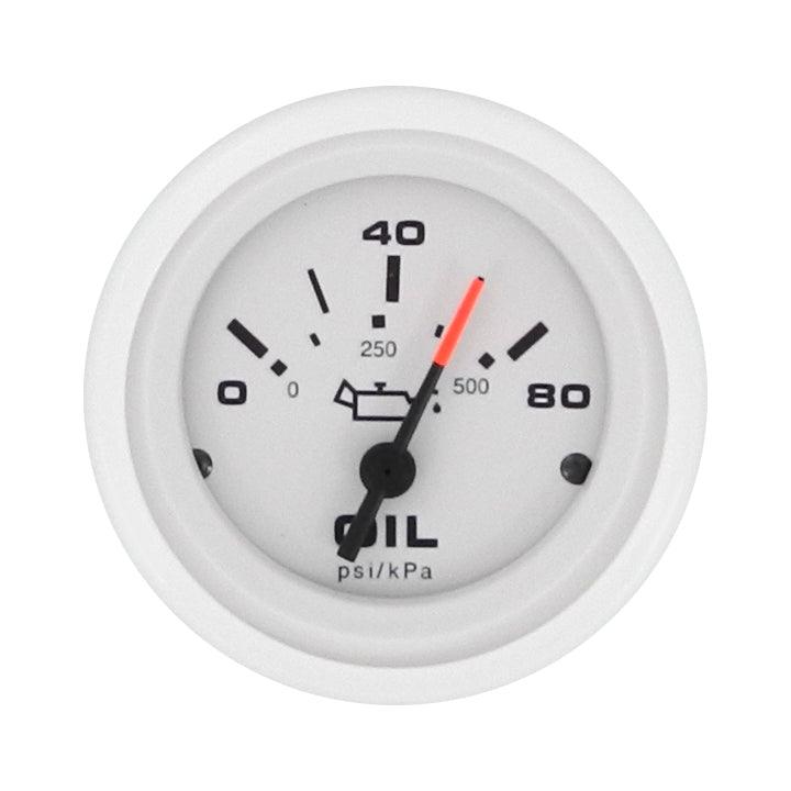 SIERRAMARINE - OIL PRESSURE ARTIC 2' 0-80 PSI - 68367P - Boat Gear USA