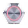 SIERRAMARINE - PUSH BUTTON POWER SWITCH RED HALO - AV10060R - Boat Gear USA