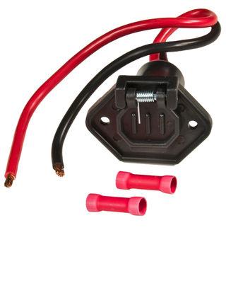SIERRAMARINE - TROLLING MOTOR PLUG BOAT SIDE 12V - WH10520-1 - Boat Gear USA