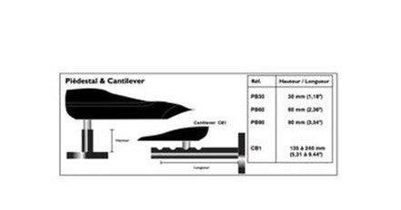 Simrad CB1 Cantilever Bracket - Boat Gear USA