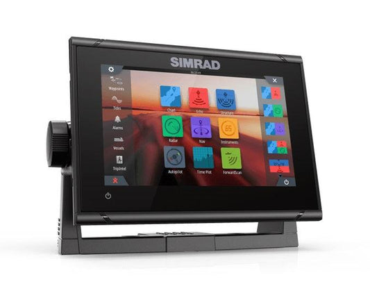 Simrad Go7 Xsr 7"" Reman Plotter C-map Pro Ai 3in1 - Boat Gear USA