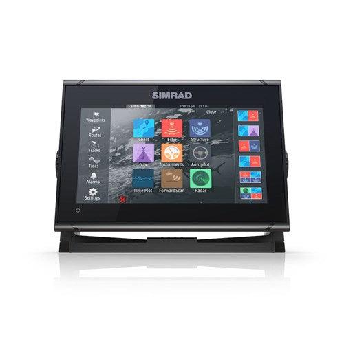 Simrad GO9 XSE 9" Plotter HDI Transducer C-Map Discover microSD - Boat Gear USA