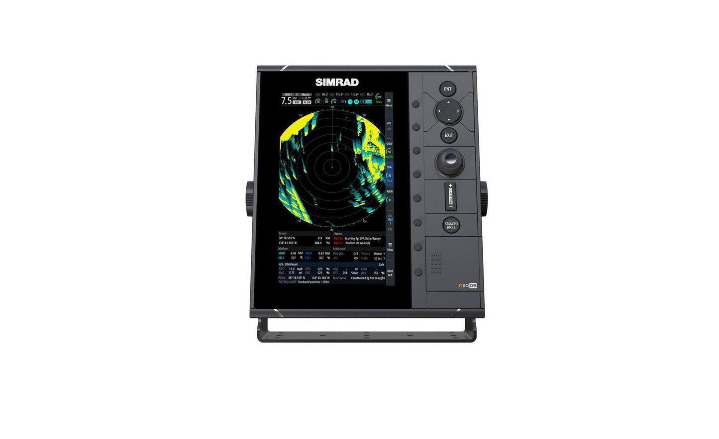 Simrad R2009 9" Radar Display Requires Radar Dome - Boat Gear USA