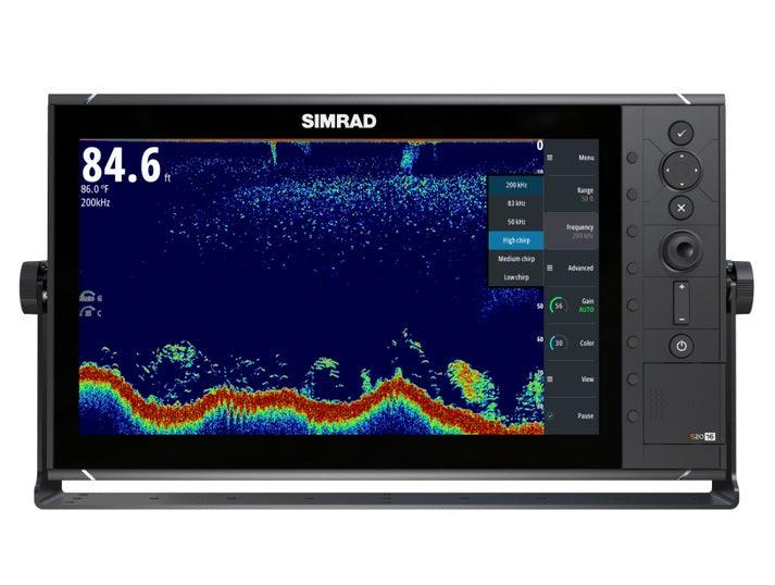 Simrad S2016 16"" Broadband Fishfinder - Boat Gear USA