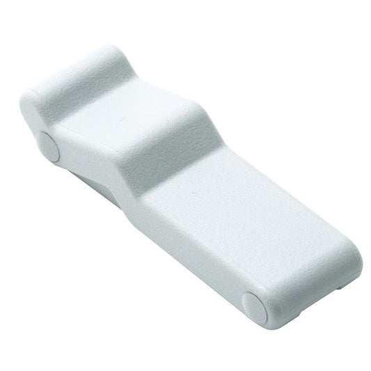 Southco Concealed Soft Draw Latch w/Keeper - White Rubber - Boat Gear USA