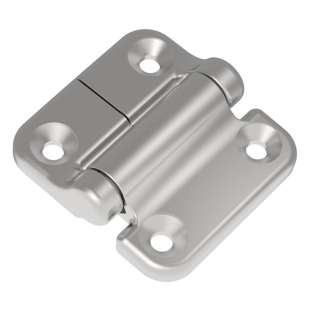 Southco Constant Torque Hinge Symmetric Forward Torque 0.9 N-m - Reverse Torque 0.9 N-m - Large Size - Stainless Steel 316 - Polished - Boat Gear USA