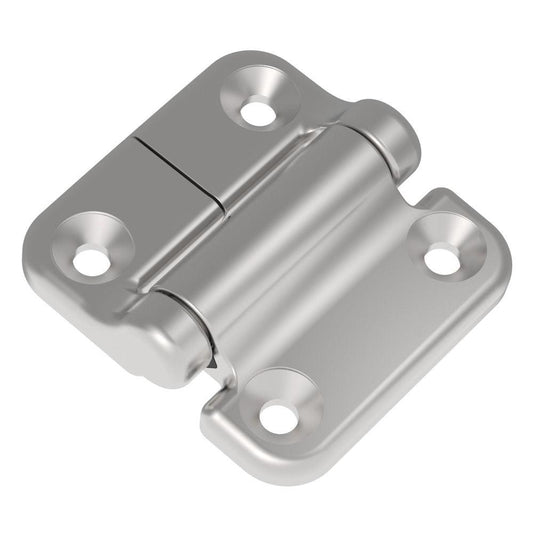 Southco Constant Torque Hinge Symmetric Forward Torque 0.9 N-m - Reverse Torque 0.9 N-m - Large Size - Stainless Steel 316 - Polished - Boat Gear USA