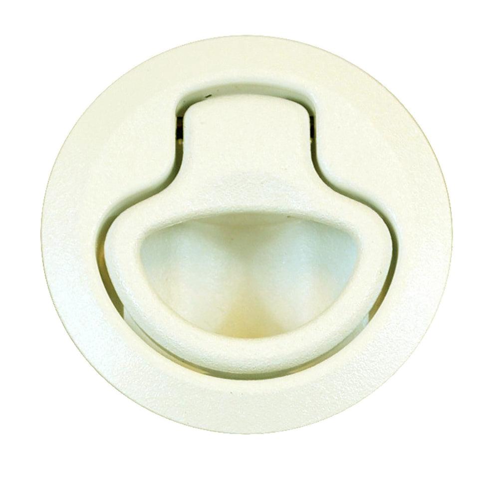 Southco Flush Plastic Pull Latch - Pull To Open - Non Locking - Beige - Boat Gear USA