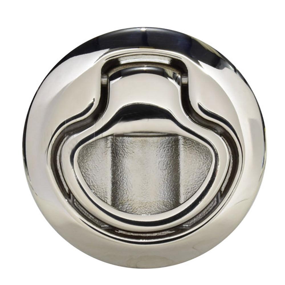 Southco Flush Pull Latch - 316 Stainless Steel - No Restriction - Low Profile - Medium - Boat Gear USA