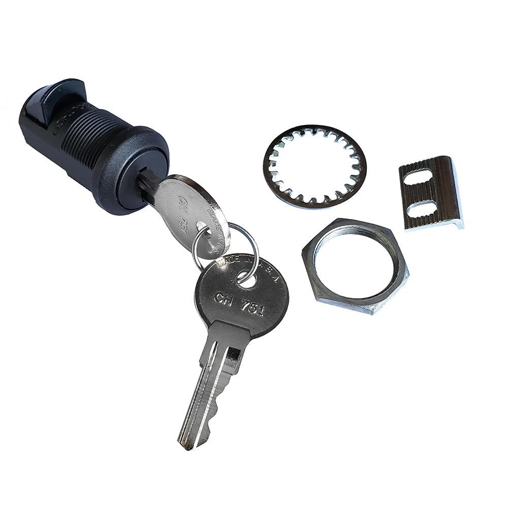 Southco Small Push-to-Close Latch - Locking - Boat Gear USA