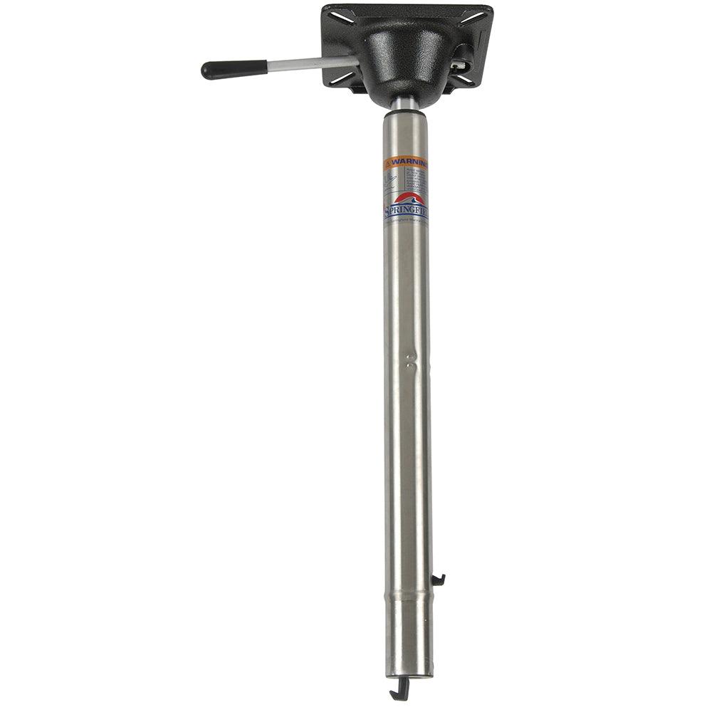 Springfield Spring-Lock™ Power-Rise Adjustable Stand-Up Post - Stainless Steel - Boat Gear USA